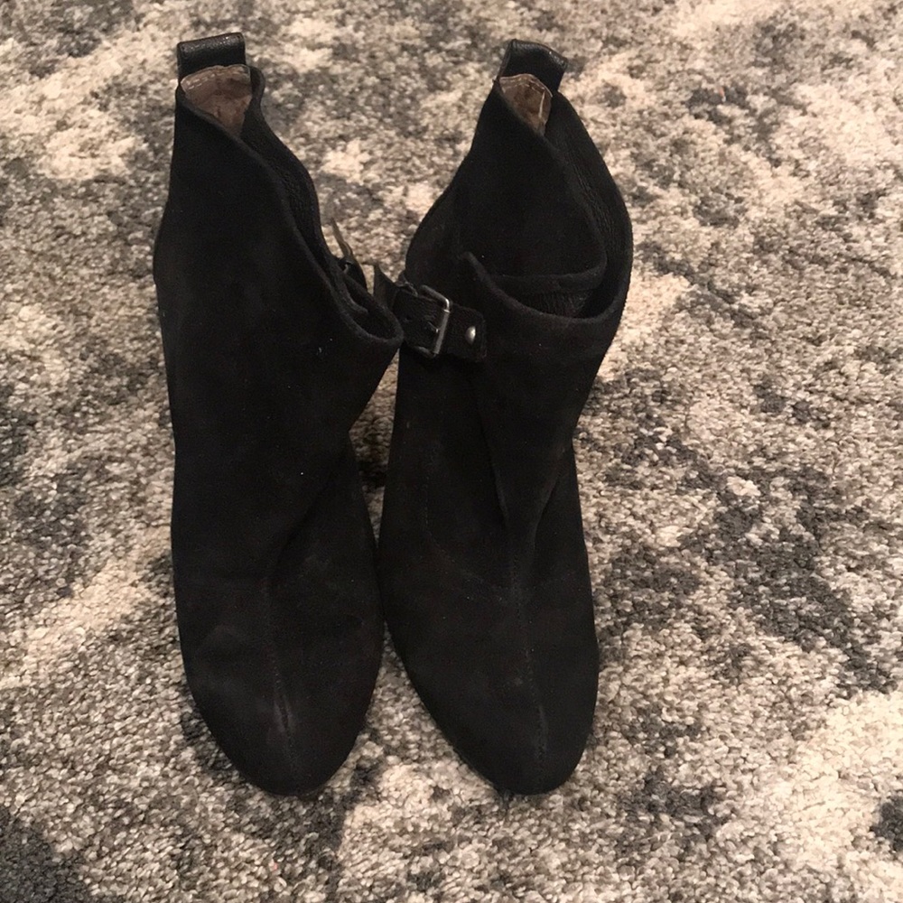 Brand new wedge booties